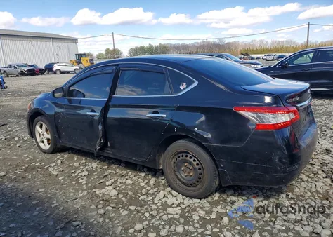 2014 Nissan Sentra Sv из США, поврежденный, VIN 3N1AB7AP4EY201239